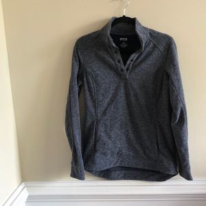 Duluth Trading Co snap quarter fleece sweater